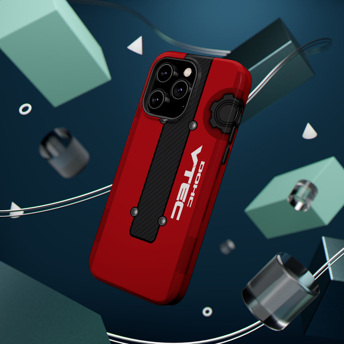 Red B Series Engine Phone Case