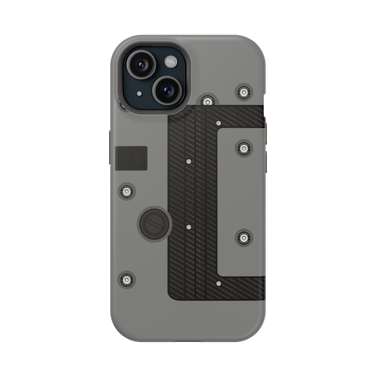 Gray K Series Engine Phone Case