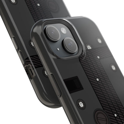 Black K Series Engine Phone Case