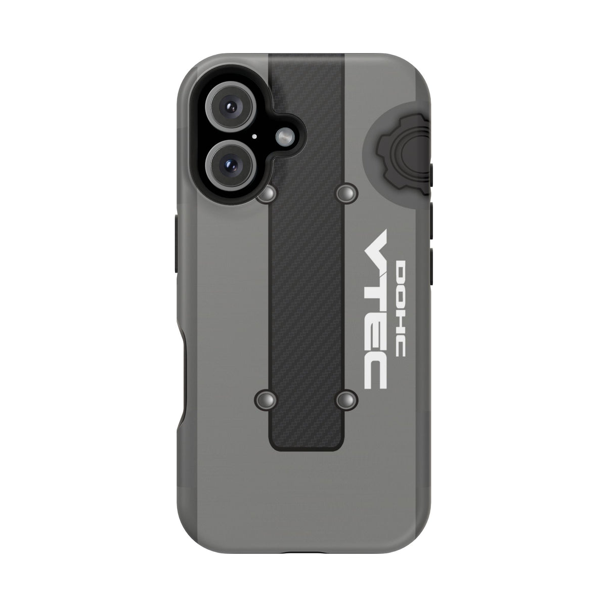 Gray B Series Engine Phone Case