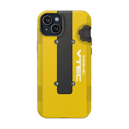 Yellow B Series Engine Phone Case