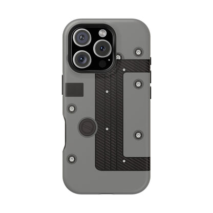 Gray K Series Engine Phone Case