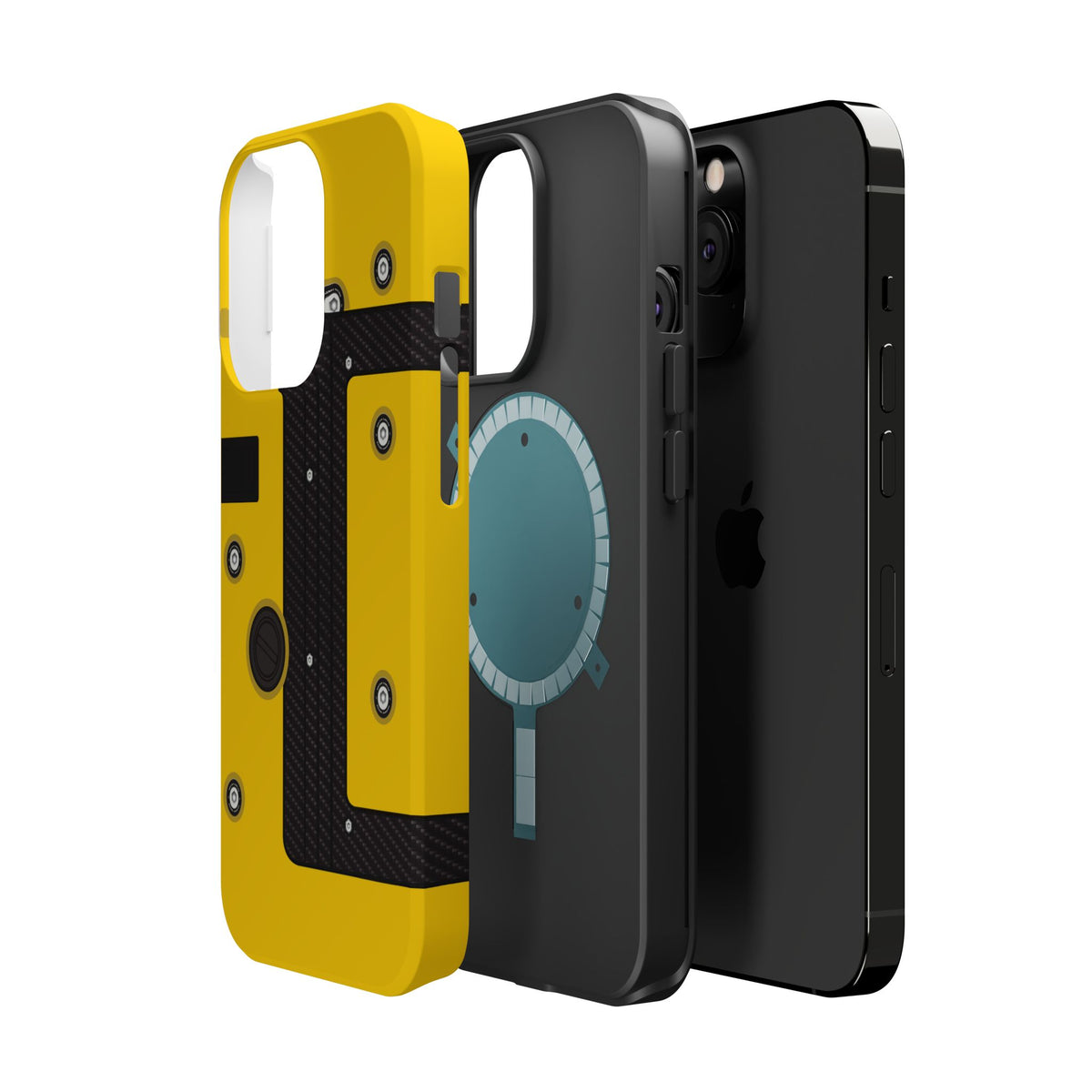 Yellow K Series Engine Phone Case