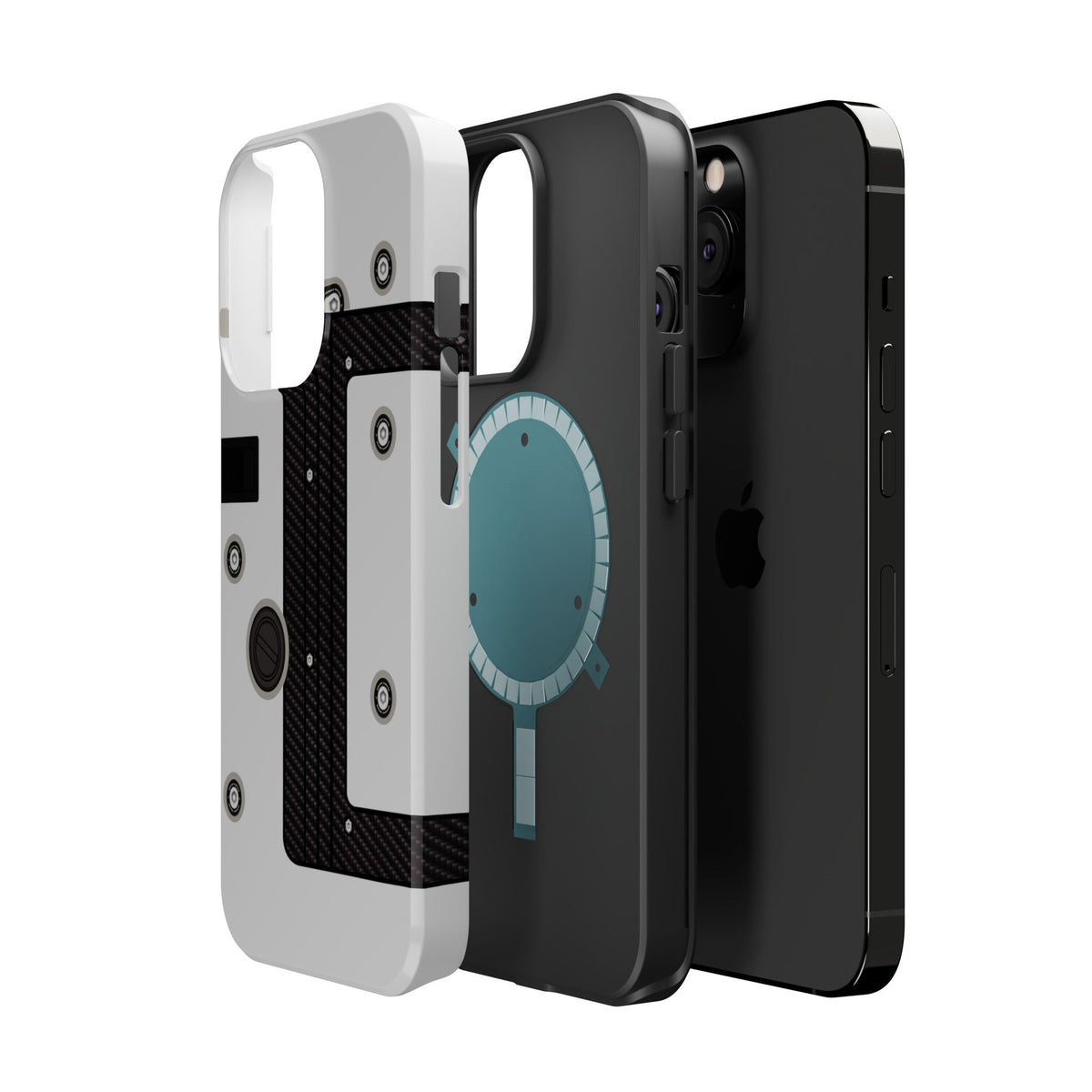 White K Series Engine Phone Case