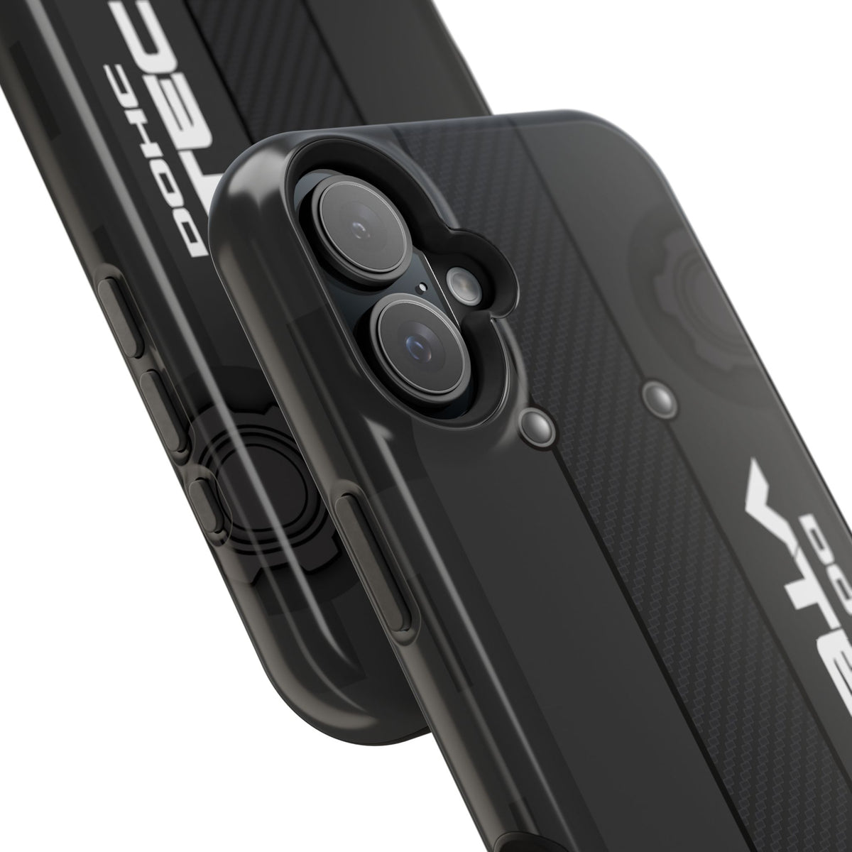 Black B Series Engine Phone Case