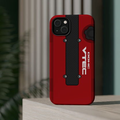 Red B Series Engine Phone Case
