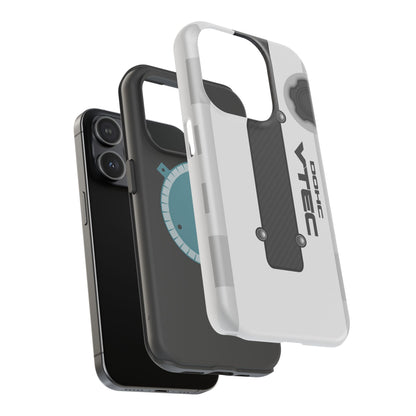 White B Series Engine Phone Case
