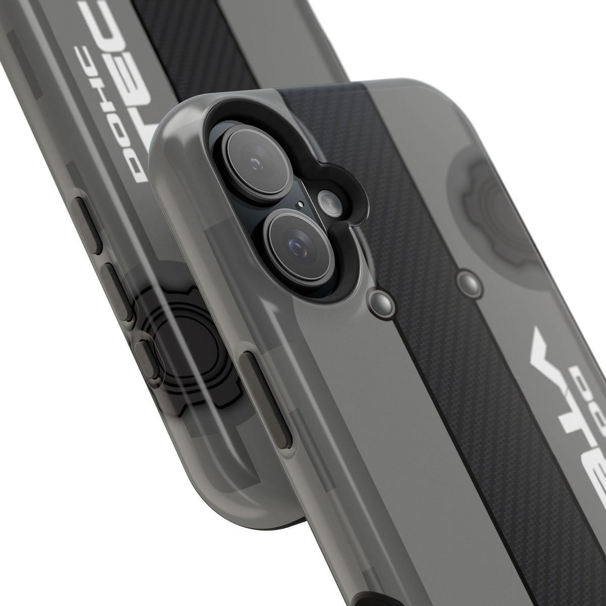 Gray B Series Engine Phone Case