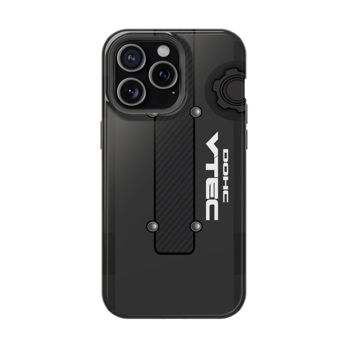 Black B Series Engine Phone Case