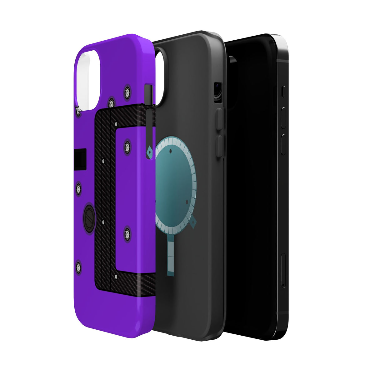 Purple K Series Engine Phone Case