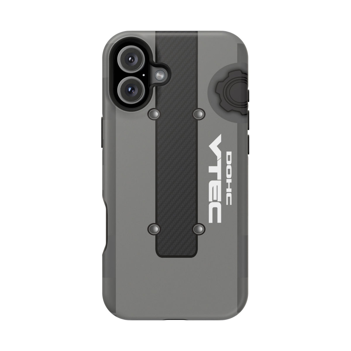 Gray B Series Engine Phone Case