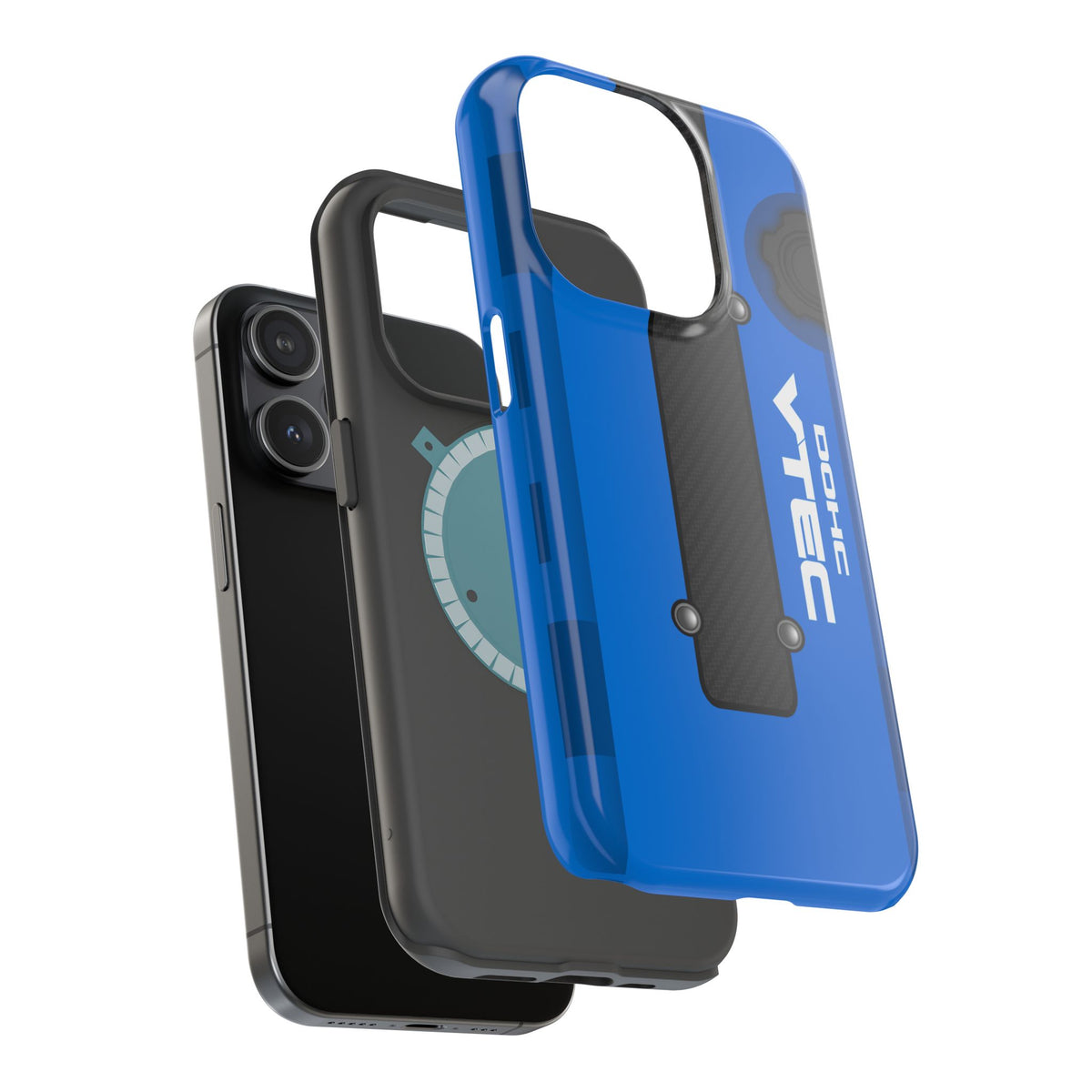Blue B Series Engine Phone Case
