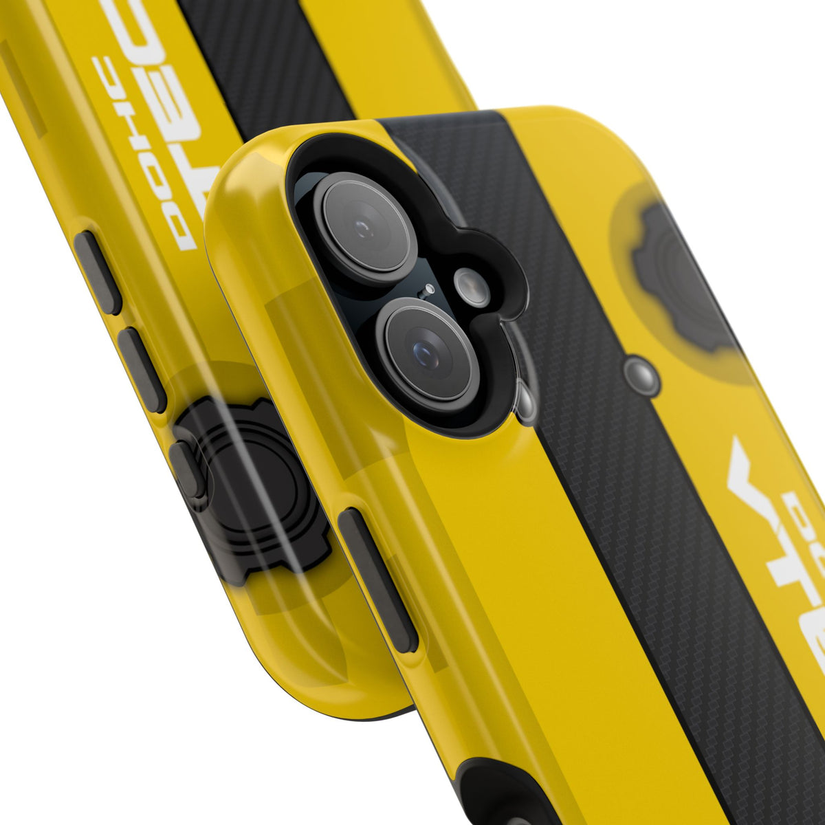 Yellow B Series Engine Phone Case