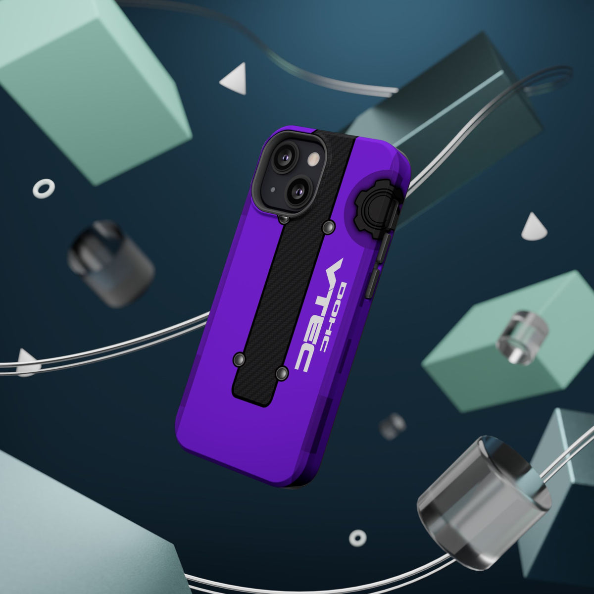 Purple B Series Engine Phone Case