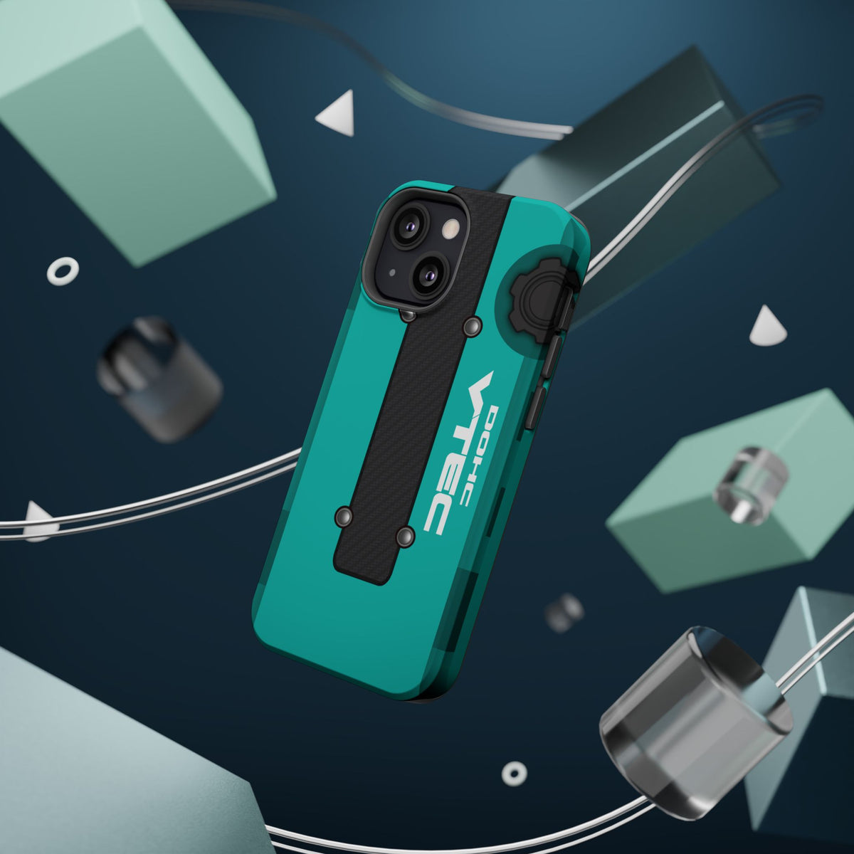 Teal B Series Engine Phone Case