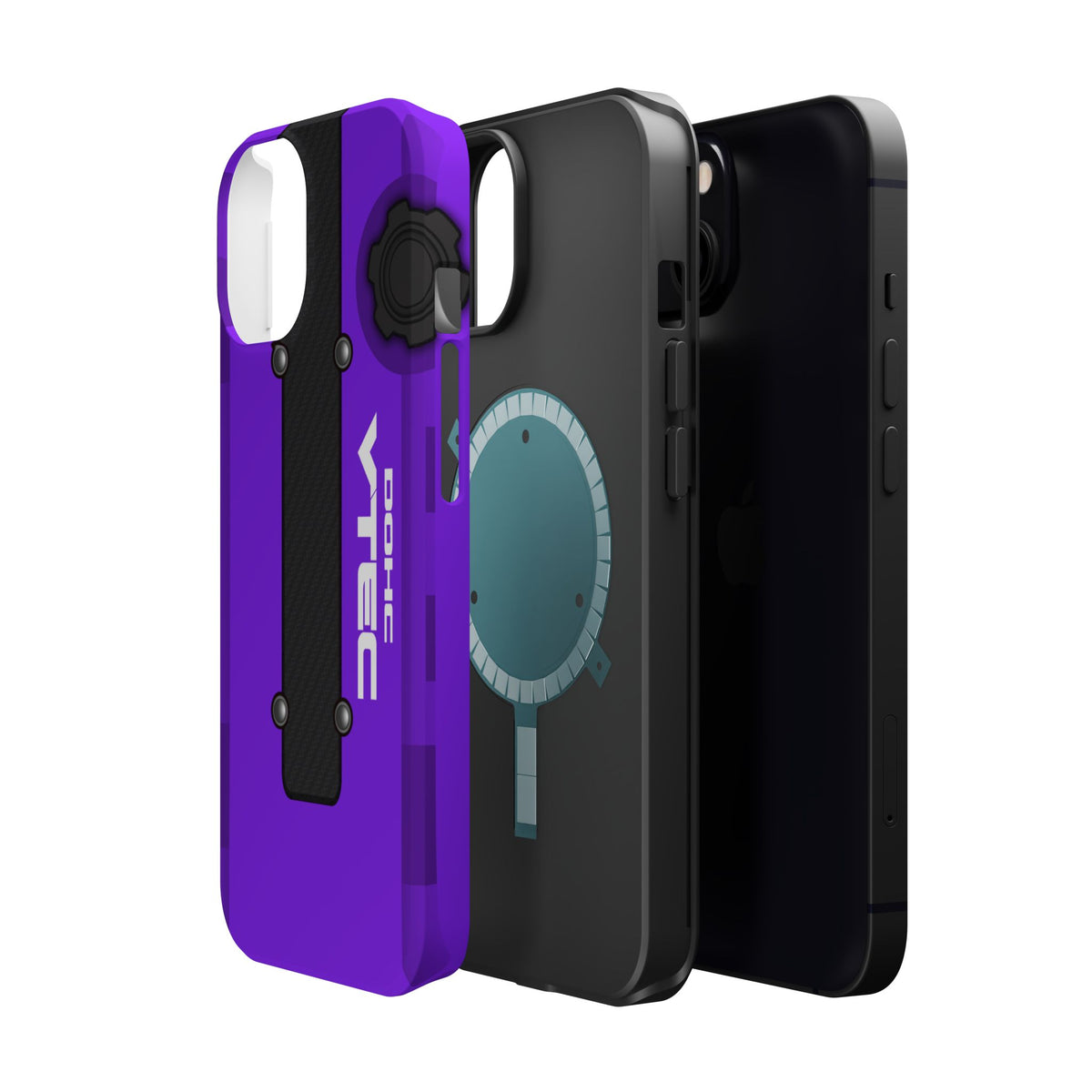 Purple B Series Engine Phone Case