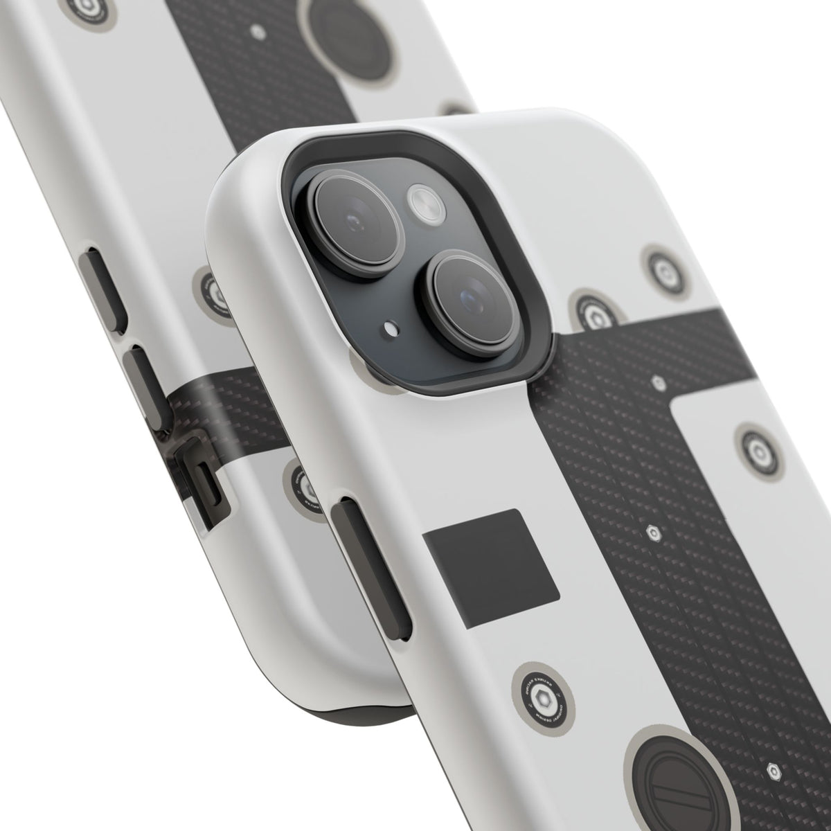 White K Series Engine Phone Case