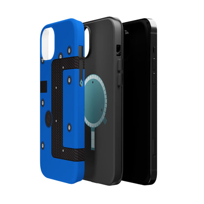 Blue K Series Engine Phone Case