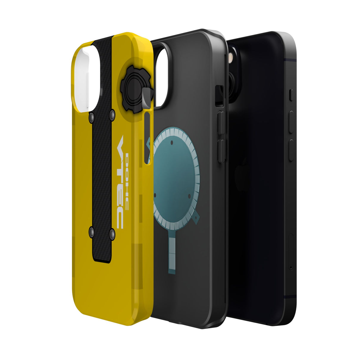 Yellow B Series Engine Phone Case