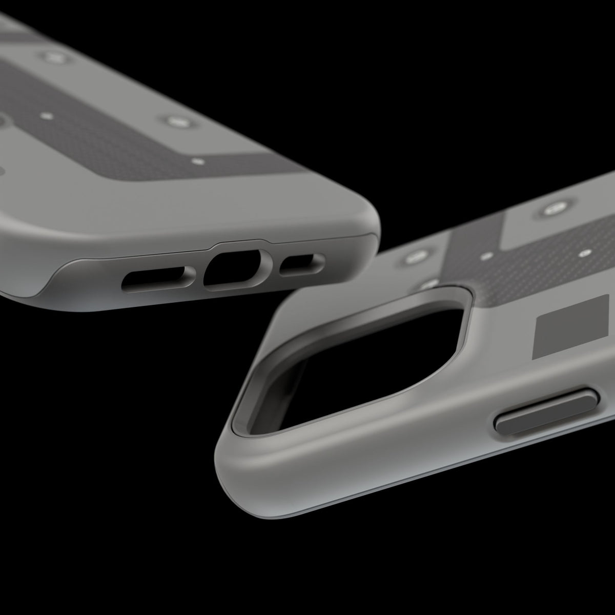 Gray K Series Engine Phone Case