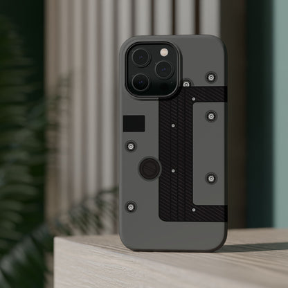 Gray K Series Engine Phone Case