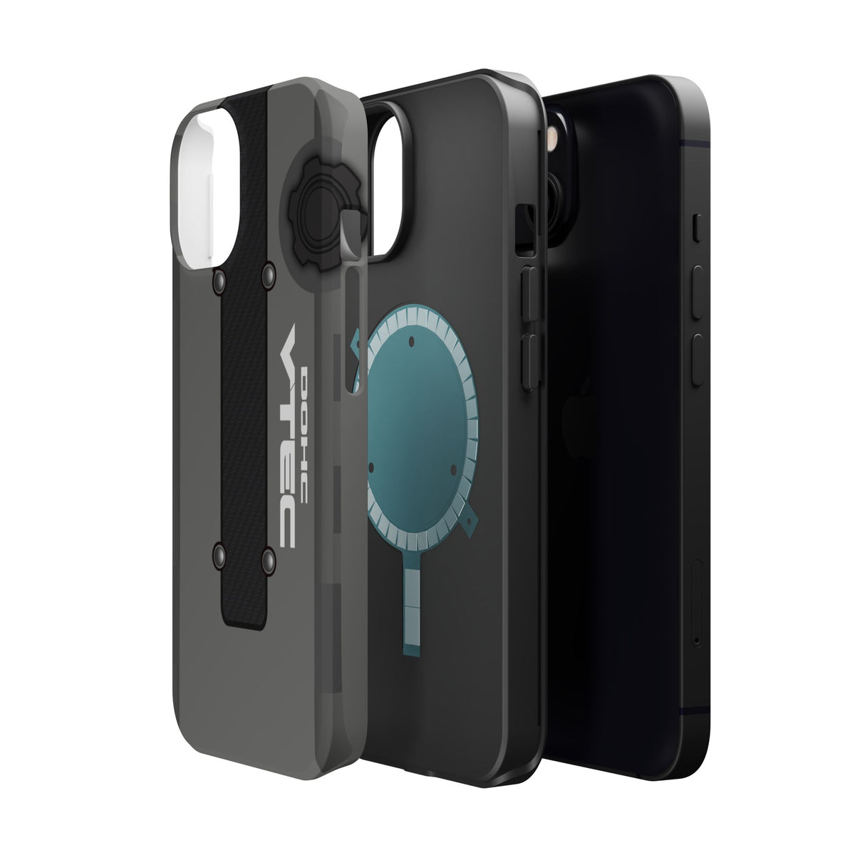 Gray B Series Engine Phone Case