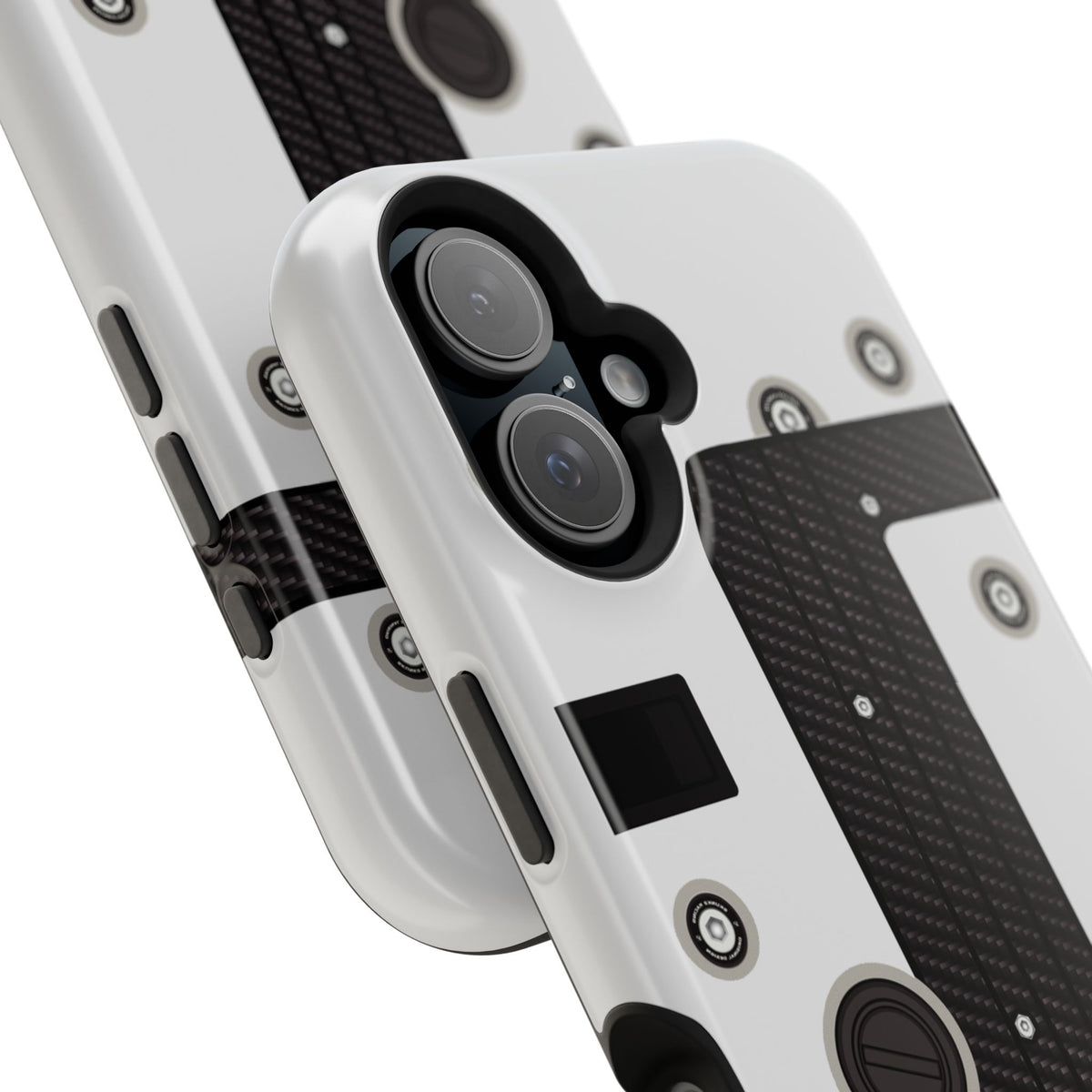 White K Series Engine Phone Case