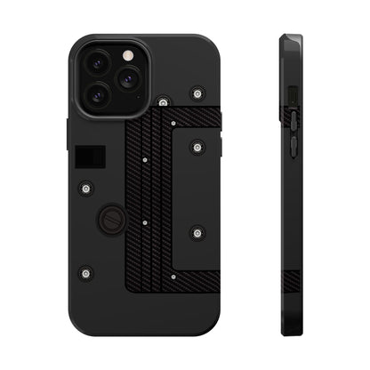 Black K Series Engine Phone Case