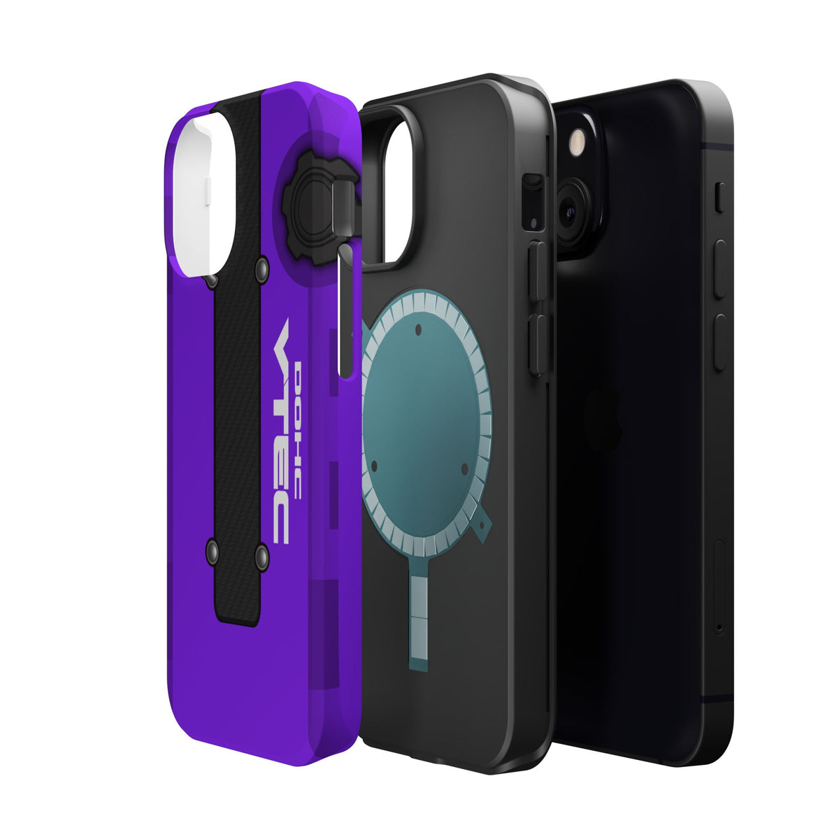 Purple B Series Engine Phone Case