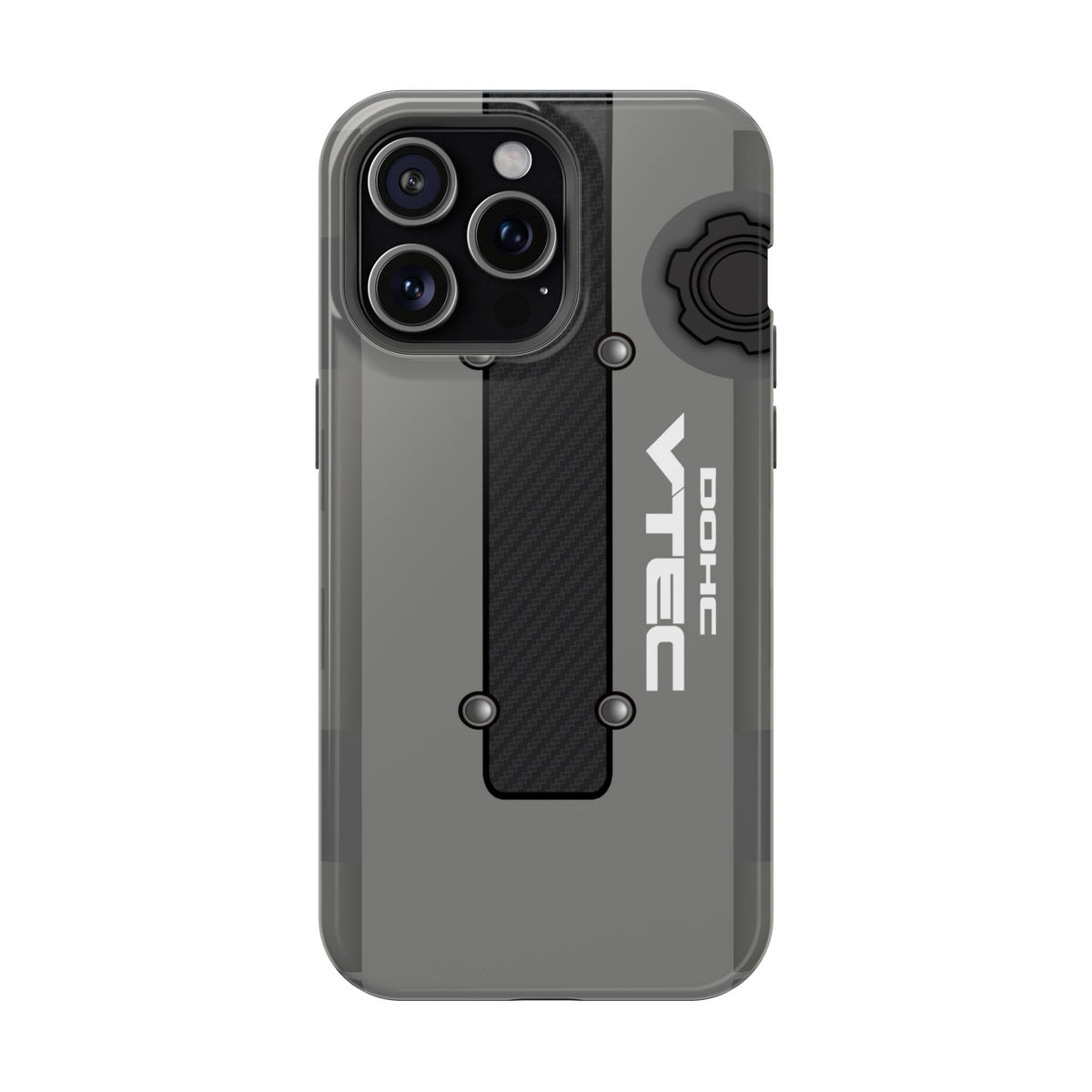 Gray B Series Engine Phone Case