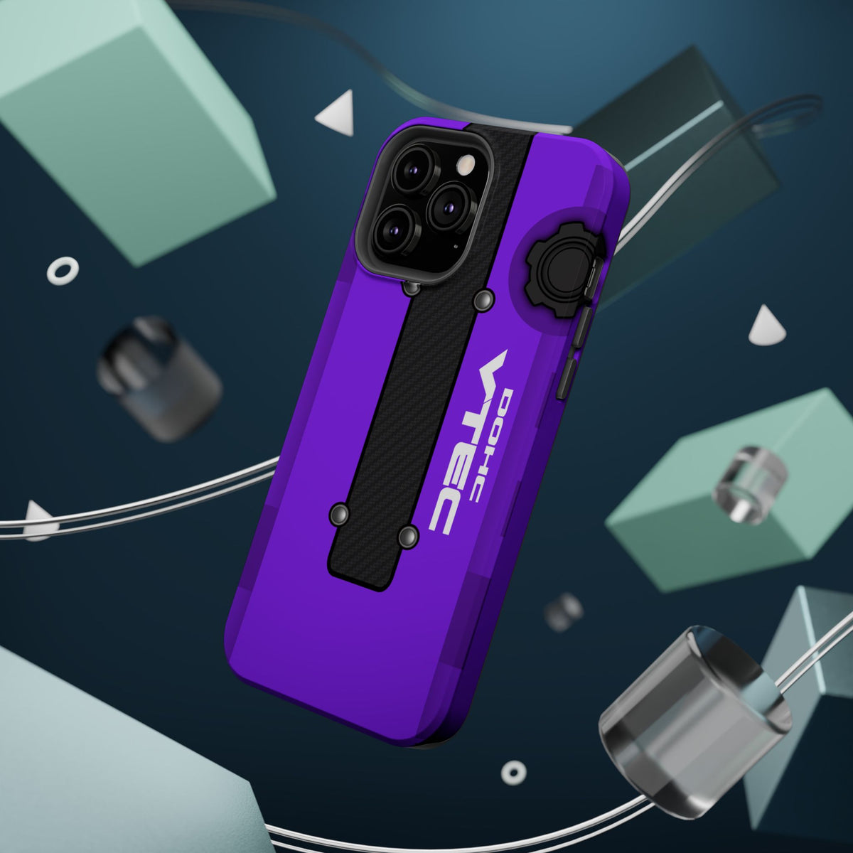 Purple B Series Engine Phone Case