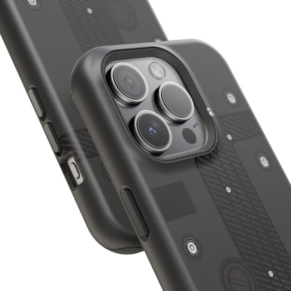 Black K Series Engine Phone Case