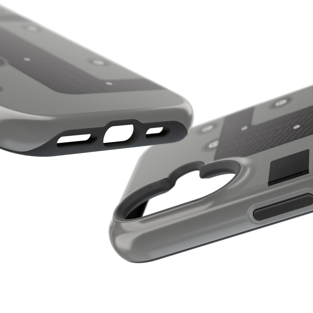 Gray K Series Engine Phone Case