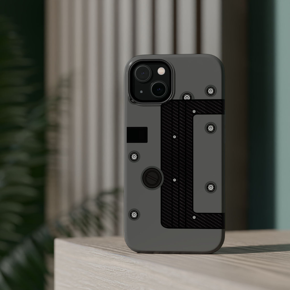 Gray K Series Engine Phone Case