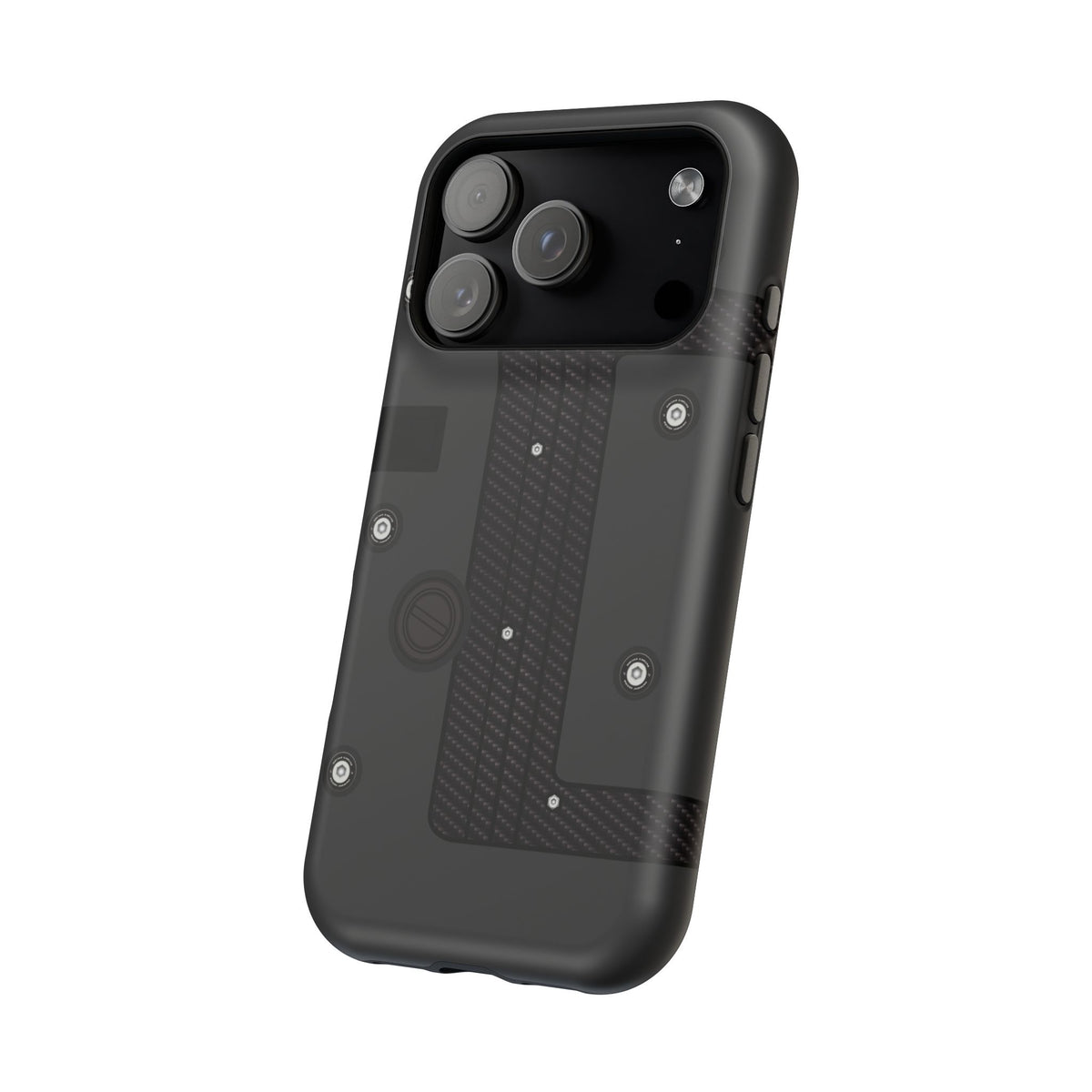 Black K Series Engine Phone Case