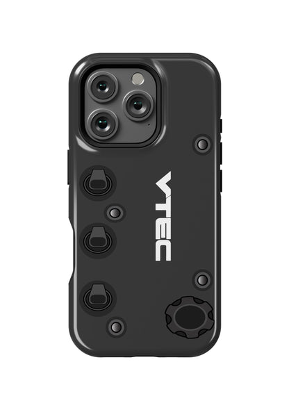 Durable D Series automotive phone case for car enthusiasts