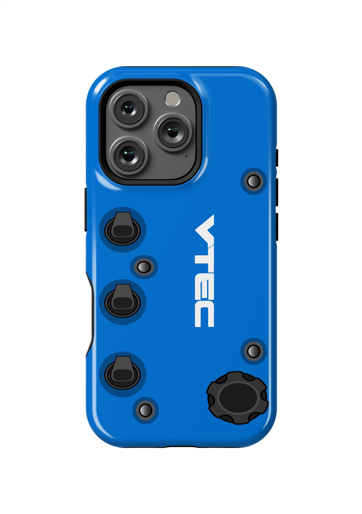 Durable D Series automotive phone case for car enthusiasts
