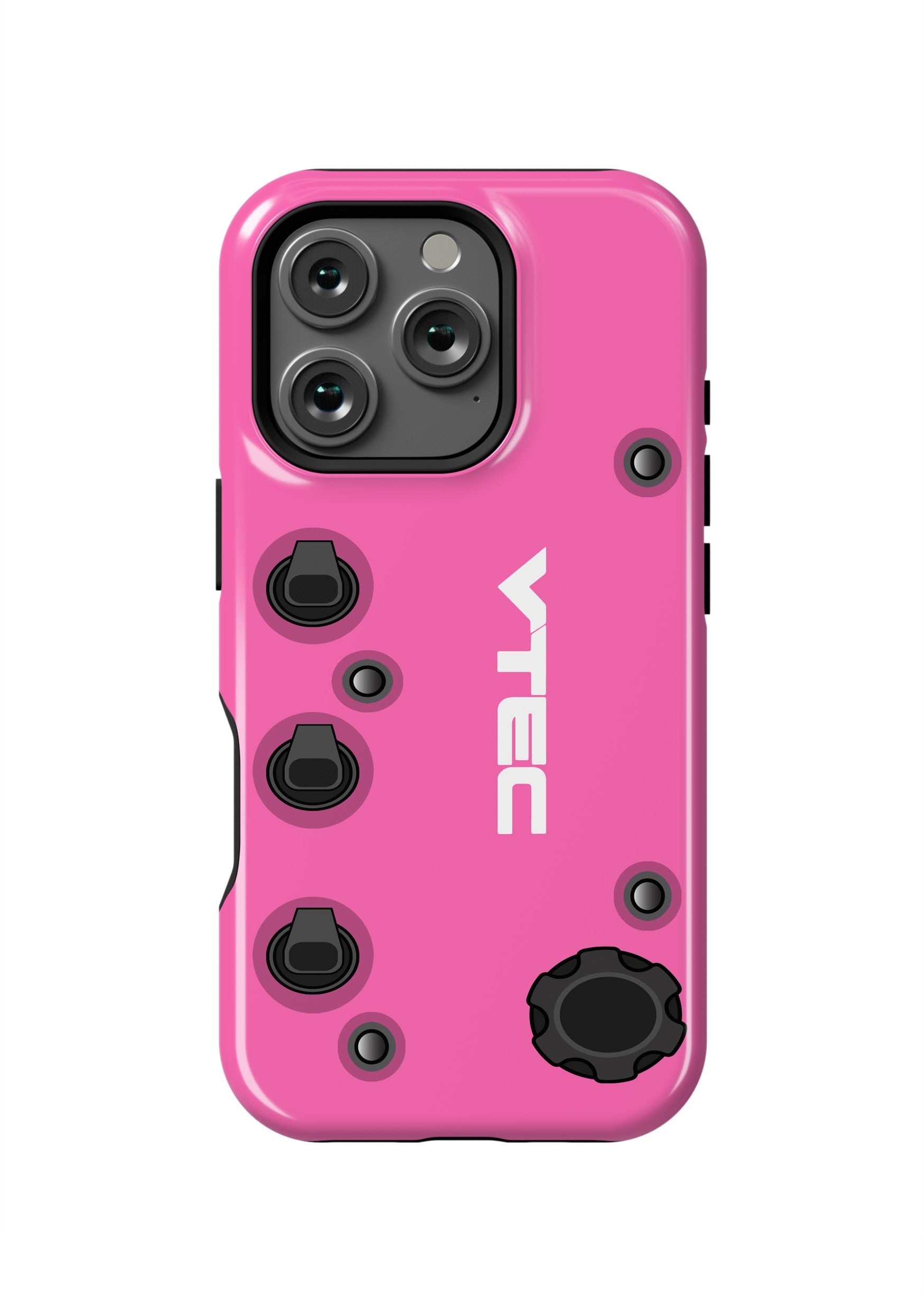 Durable D Series automotive phone case for car enthusiasts